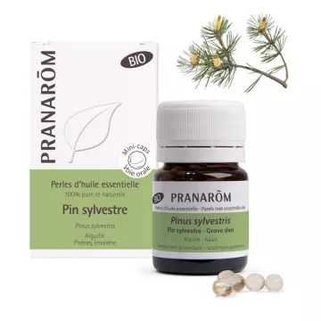 Pranarom perles Bio d'huile essentielle de Pin sylvestre