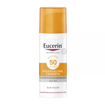 Eucerin Sun Fluid SPF50 50мл Anti-Aging