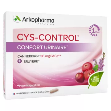 Cys Control 20 капсул мочевого комфорта Arkopharma