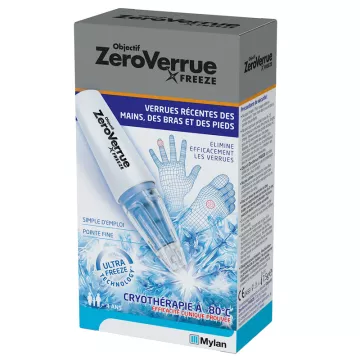 Ziel ZeroVerrue Freeze Zuletzt aufgetretene Warzen 7 ml
