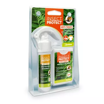 INSECT PROTECT anti ticks skin & clothing