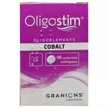 OLIGOSTIM COBALT 40 tablets Granions