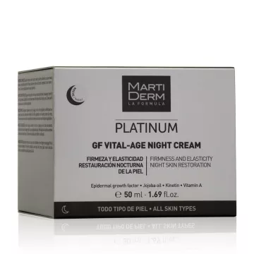 Crema de Noche Martiderm Platinum Gf Vital Age