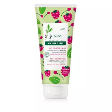 Gel de duche para o cabelo e corpo Klorane Junior 200 ml