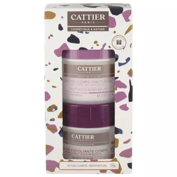 Cattier Coffret Rituel Corps Baume et Exfolient