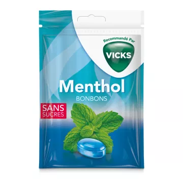 Vicks Menthol Bonbon ohne Zucker