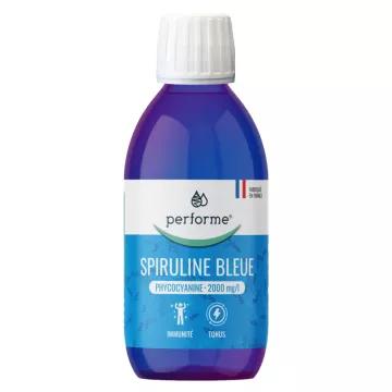 Performe Blauwe Spirulina Pure Phycocyanine 2000mg/l 200ml