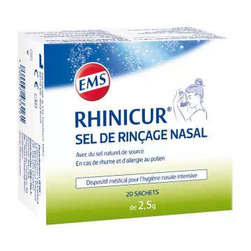 Sal para enxágue nasal Rhinicur