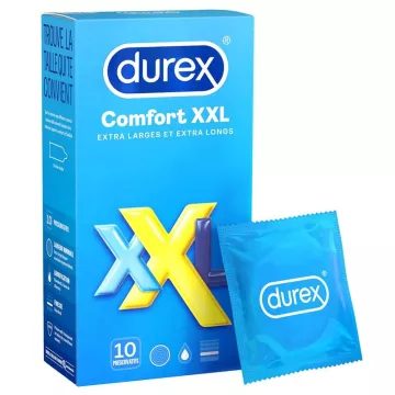 Durex Comfort XXL power Préservatifs plus longs
