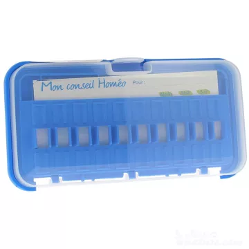 Homéonomade Pill box Storage tube & homeopathic monodoses