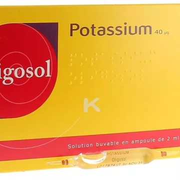 Oligosol POTASSIUM (K) 28 BULBS Minerals & Trace Elements