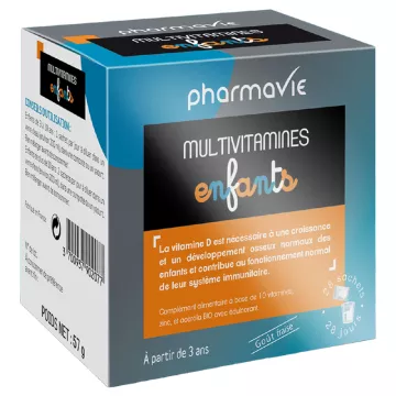 Multivitaminas para niños de Pharmavie 28 sobres