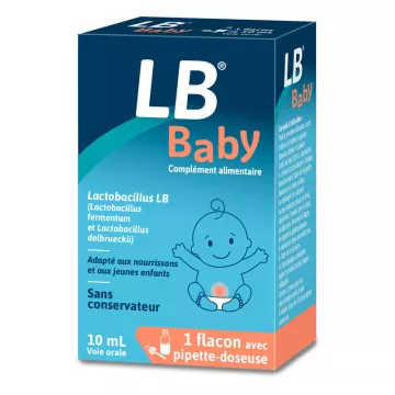 LB bebê probiótico Lactobacillus 10ml