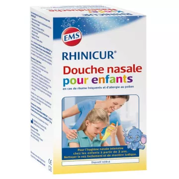 Rhinicur Douche Nasale pour enfant + sel de rinçage