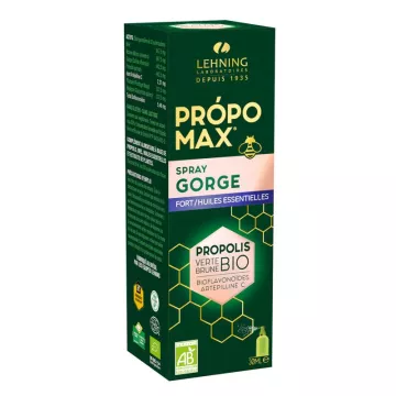 Propomax Spray gorge Fort Propolis Bio 30ml