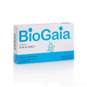 BioGaia Gastrus Lactobacilles 30 comprimés