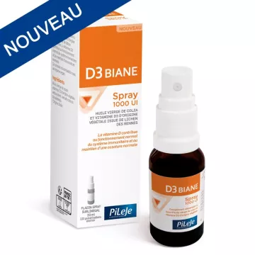 Pileje Vitamine D3 Biane 1000UI Spray 20ml