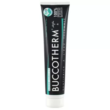 Buccotherm Dentifrice Blancheur Bio au Charbon