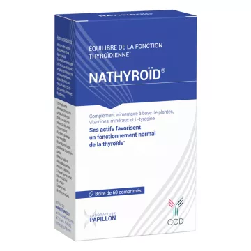 Equilibrio natiroideo de la función tiroidea 60 comprimidos