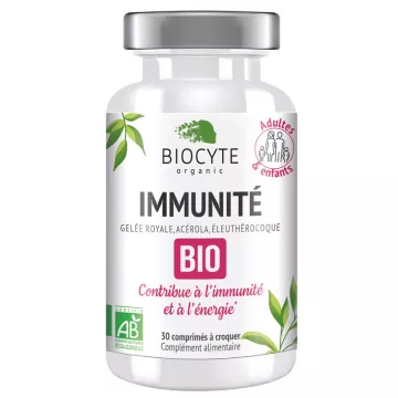Biocyte Organics Immunity Bio 30 Tablets