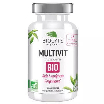 Biocyte Organics Multivit Bio 30 comprimidos