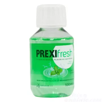 PREXIFRESH bain de bouche plaisir quotidien menthe 100ml