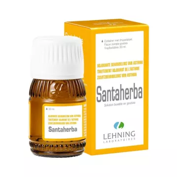 SANTAHERBA ASTHME HOMEOPATHIE LEHNING 30ML