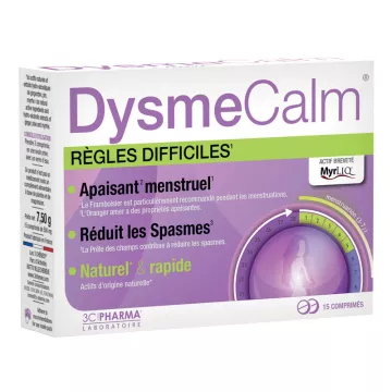 3C Pharma DysmeCalm Painful Periods 15 tablets