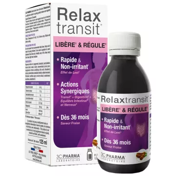 Solução de trânsito especial 3C Pharma Laxatransit 125ml