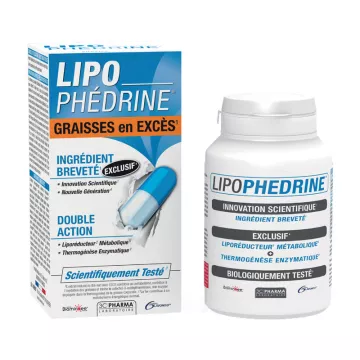 3C Pharma Lipophedrin Überschüssige Fette 80 Kapseln