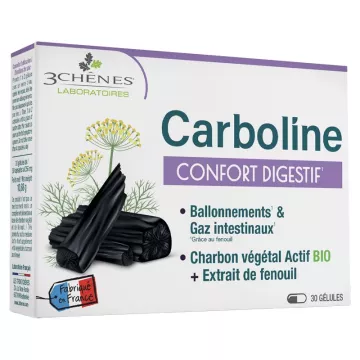 3Chênes Carboline Digestive Comfort 30 Capsule