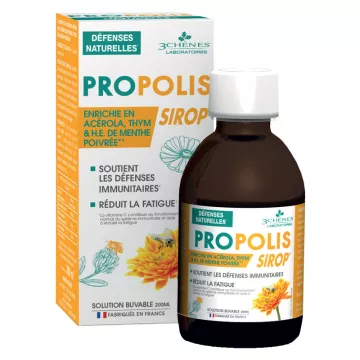 3Chênes Propolis Syrup Natural Defenses 200ml