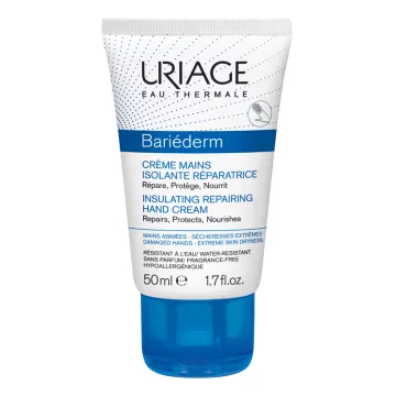 Creme de mãos reparador e isolante Uriage Bariederm 50ml