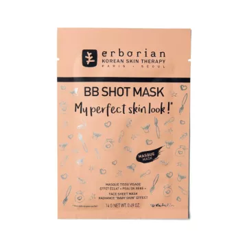 Erborian BB Shot Mask gezichtsmasker van doek