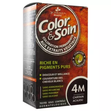 3Chênes Color & Soin Permanent Color Rot & Kupfer Haar