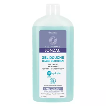 Jonzac Rehydrate Увлажняющий гель для душа с высокой переносимостью 500 мл