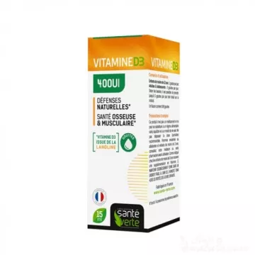 Santé Verte Vitamine D3 400UI 15ml
