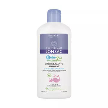 Jonzac Bébé Creme de Limpeza Desengordurado 250 ml