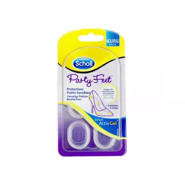 Scholl ActivGel Party Feet Sensitive point protectors