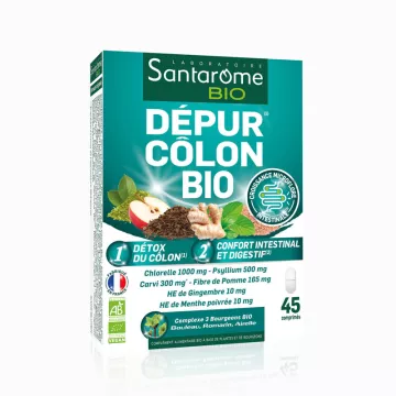 Santarome Depur Colon Organic 45 comprimidos