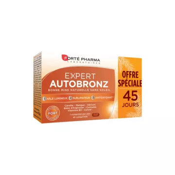 Autobronz especialista em brilho natural e saudável Forté Pharma