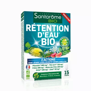 Santarome Ritenzione idrica biologica 15 compresse