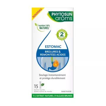 Phytosun Aroms Brulûres d'estomac et remontées acides 15 sachets