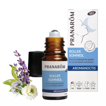 Pranarom roller sommeil Aromanoctis 5 ml