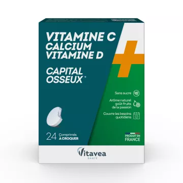 Vitavea Vitamina C Calcio Vitamina D Bone Capital 24 Compresse