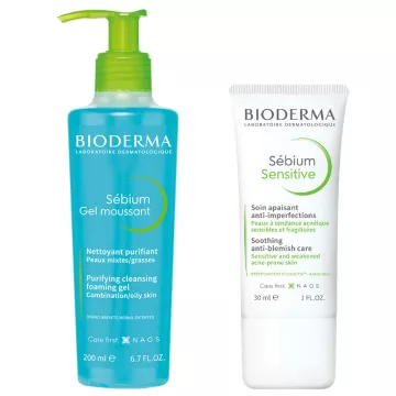 Bioderma Skincare routine visage anti-imperfections Sébium