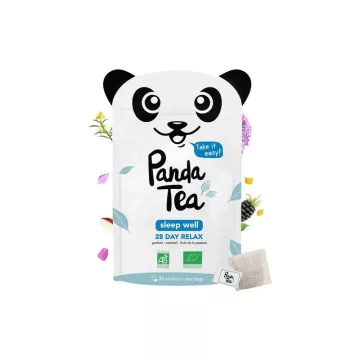 Panda Tea Sleep Well Organic 28 bolsitas de infusión relajante