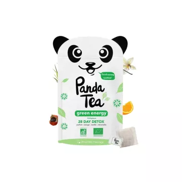 Panda Tea Green Energy Bio 28 detox sachets