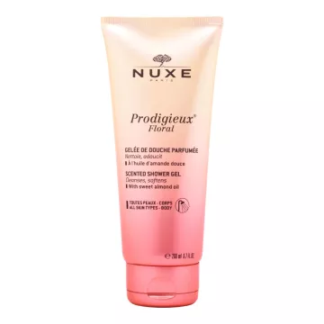 Gel doccia profumato floreale Prodigieux di Nuxe