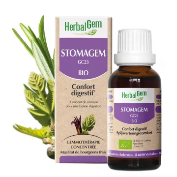 Herbalgem Complèxe Stomagem GC23 Confort Digestif Bio